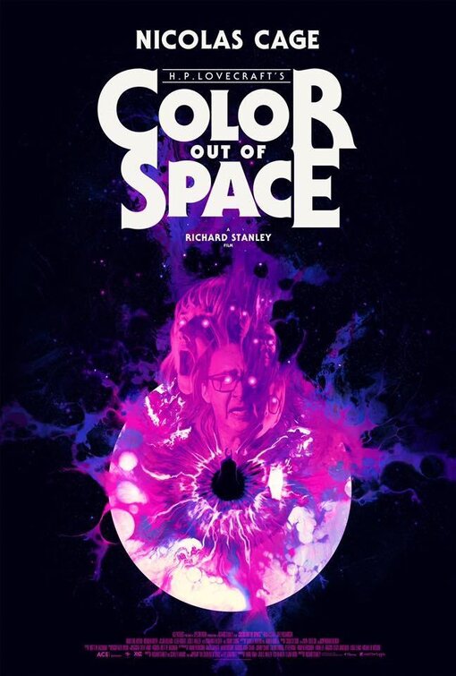 Imagem do Poster do filme 'A Cor que Caiu do Espaço (Color Out of Space)'