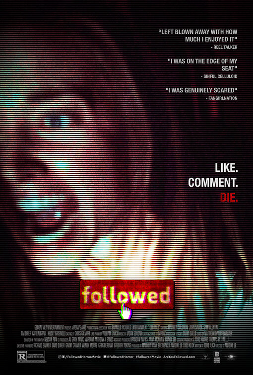 Imagem do Poster do filme 'Followed: Influência Maligna (Followed)'