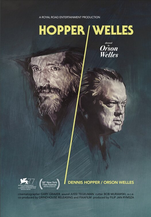 Imagem do Poster do filme 'Hopper/Welles'