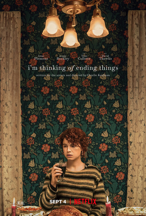 Imagem do Poster do filme 'Estou Pensando em Acabar com Tudo (I'm Thinking of Ending Things)'