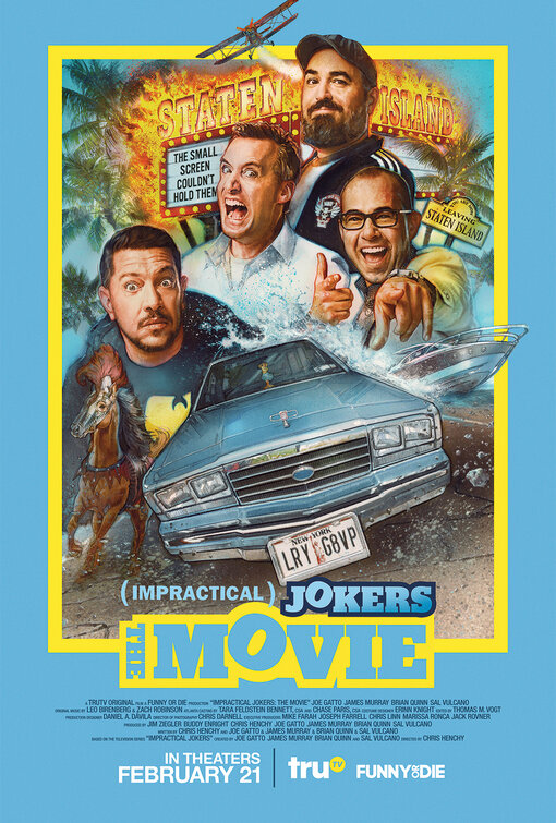 Imagem do Poster do filme 'Impractical Jokers: The Movie'