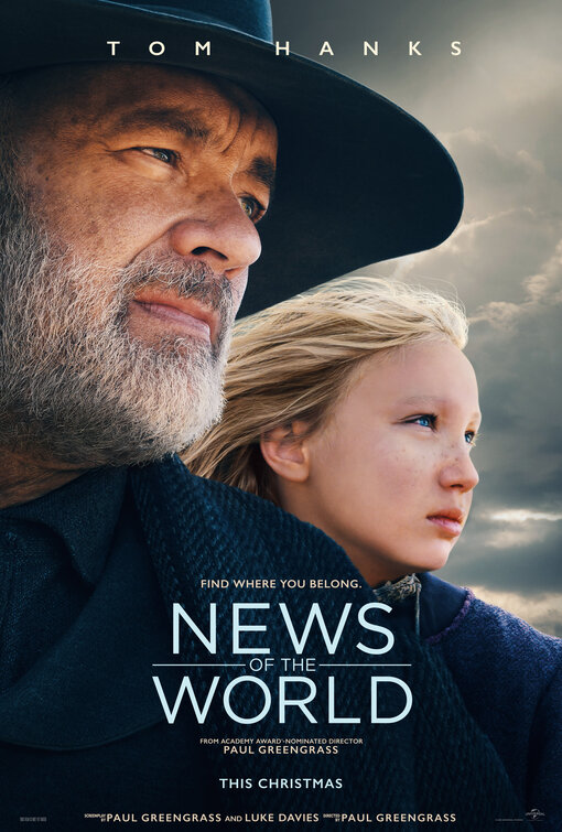 Imagem do Poster do filme 'Relatos do Mundo (News of the World)'