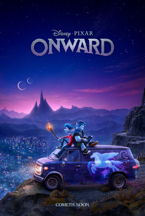 Imagem do Poster do filme 'Dois Irmãos: Uma Jornada Fantástica (Onward)'