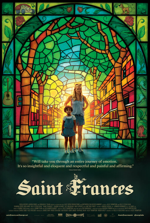 Imagem do Poster do filme 'A Pequena Frances (Saint Frances)'