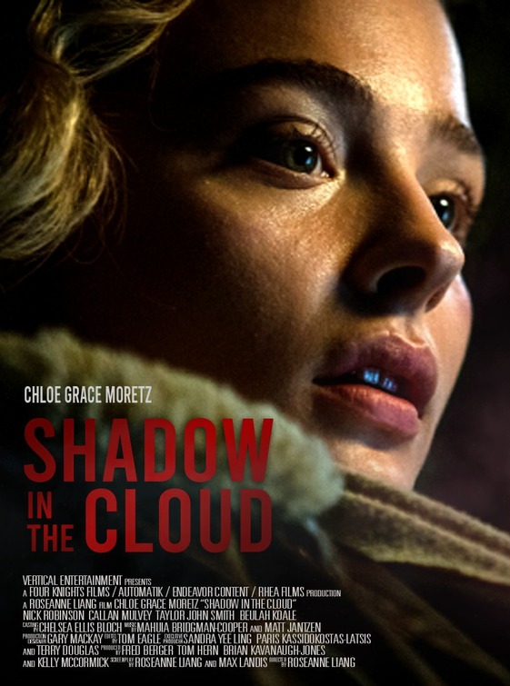 Imagem do Poster do filme 'Uma Sombra na Nuvem (Shadow in the Cloud)'