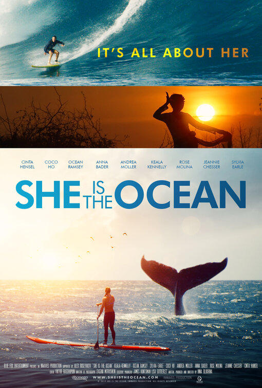 Imagem do Poster do filme 'She Is the Ocean'