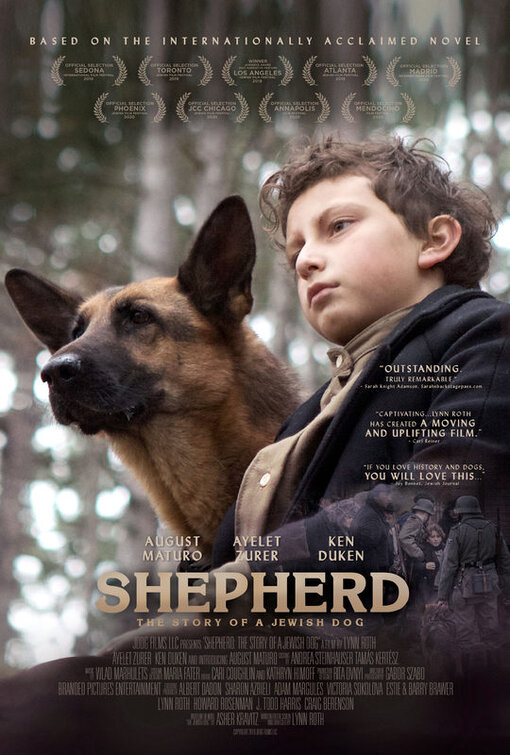 Imagem do Poster do filme 'Kaleb - O Cão Herói (SHEPHERD: The Story of a Jewish Dog)'