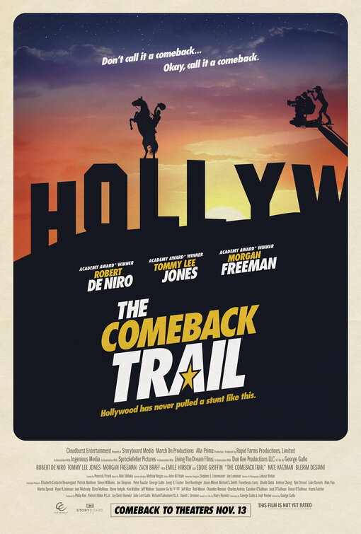 Imagem do Poster do filme 'Vigaristas em Hollywood (The Comeback Trail)'