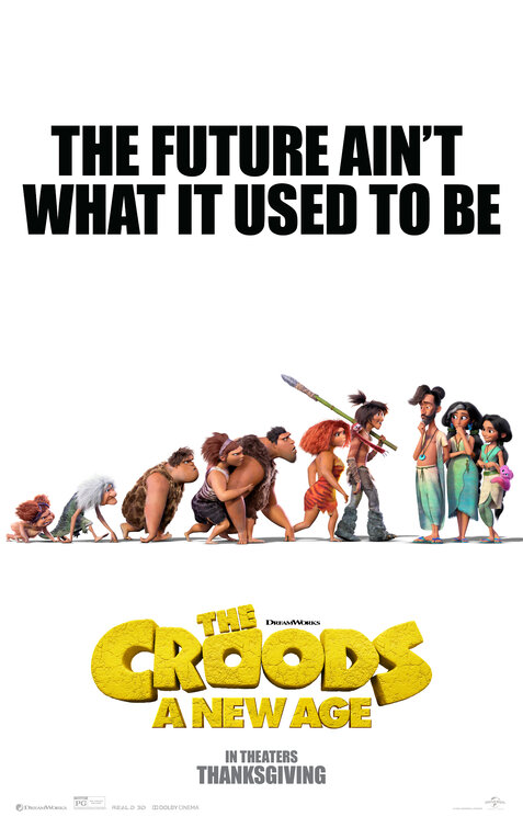 Imagem do Poster do filme 'Os Croods 2: Uma Nova Era (The Croods: A New Age)'