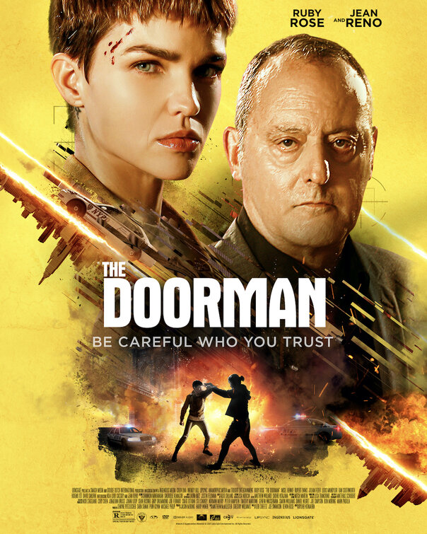 Imagem do Poster do filme 'A Protetora (The Doorman)'