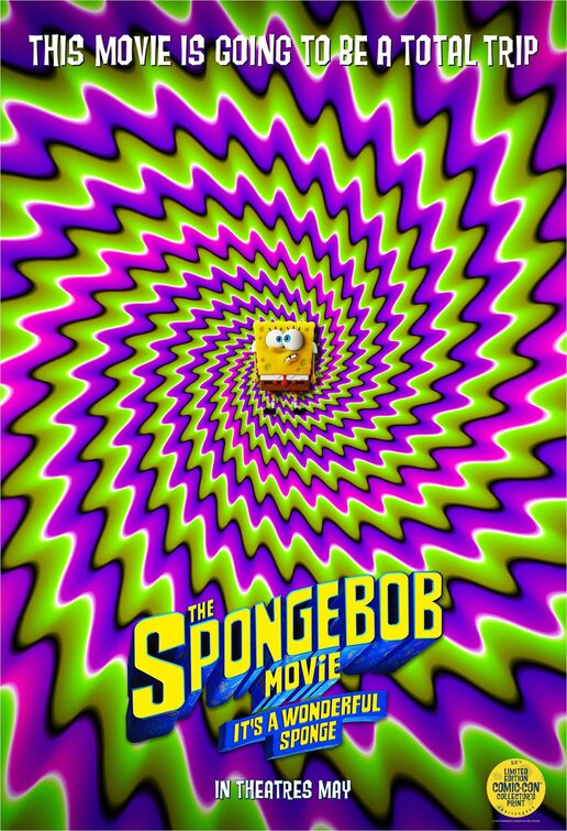 Imagem do Poster do filme 'Bob Esponja: O Incrível Resgate (The SpongeBob Movie: Sponge on the Run)'