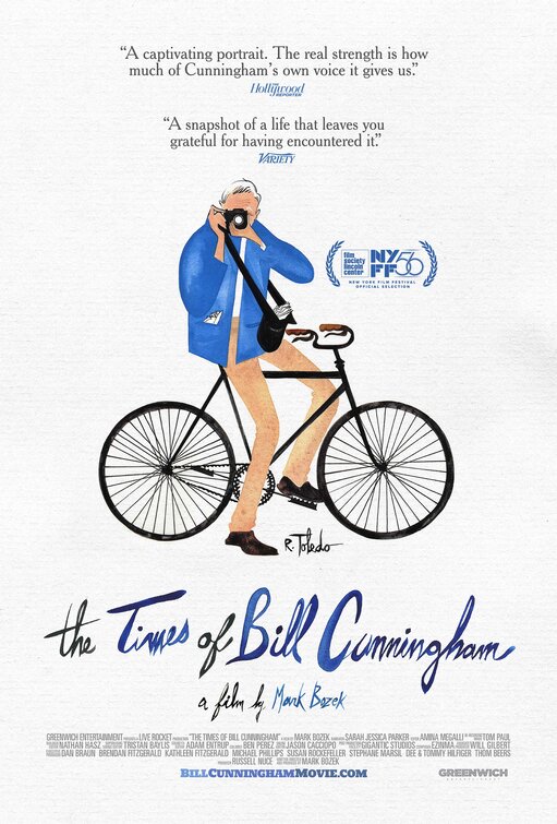 Imagem do Poster do filme 'The Times of Bill Cunningham'