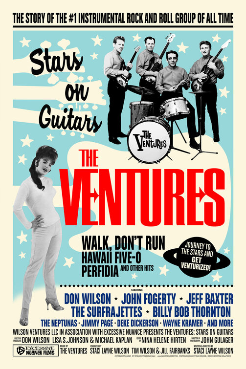 Imagem do Poster do filme 'The Ventures: Stars on Guitars'