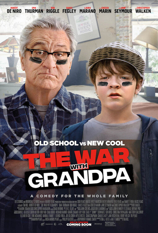 Imagem do Poster do filme 'Em Guerra com o Vovô (War with Grandpa)'