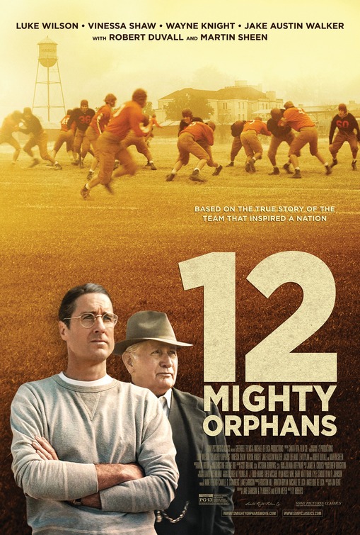 Imagem do Poster do filme '12 Órfãos Poderosos (12 Mighty Orphans)'