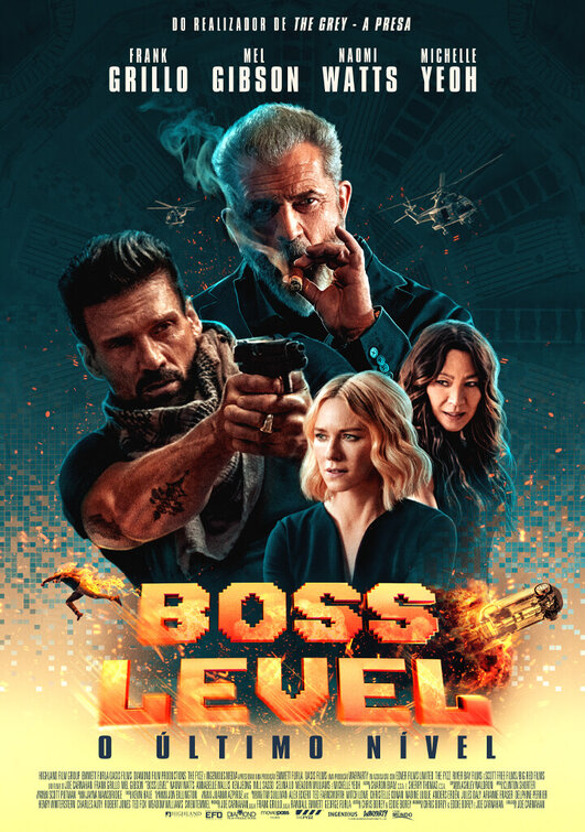 Imagem do Poster do filme 'Mate Ou Morra (Boss Level)'