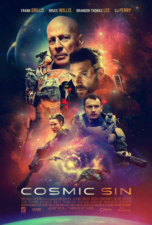 Imagem do Poster do filme 'Invasão Cósmica (Cosmic Sin)'