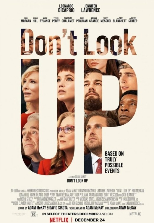 Imagem do Poster do filme 'Não Olhe para Cima (Don't Look Up)'