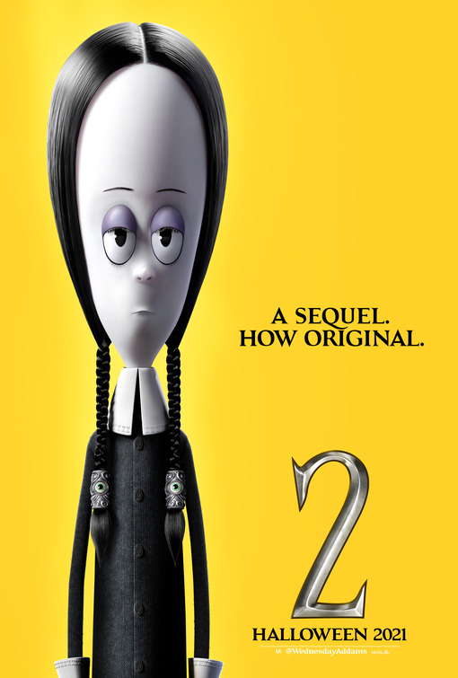 Imagem do Poster do filme 'A Família Addams 2 - Pé na Estrada (The Addams Family 2)'