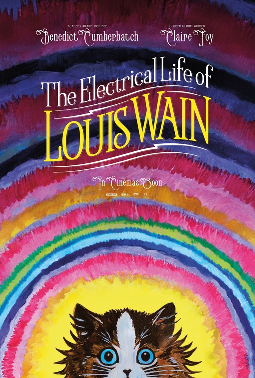 Imagem do Poster do filme 'A Vida Eletrizante de Louis Wain (The Electrical Life of Louis Wain)'