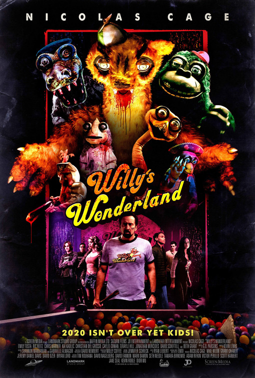 Imagem do Poster do filme 'Willy's Wonderland - Parque Maldito (Willy's Wonderland)'
