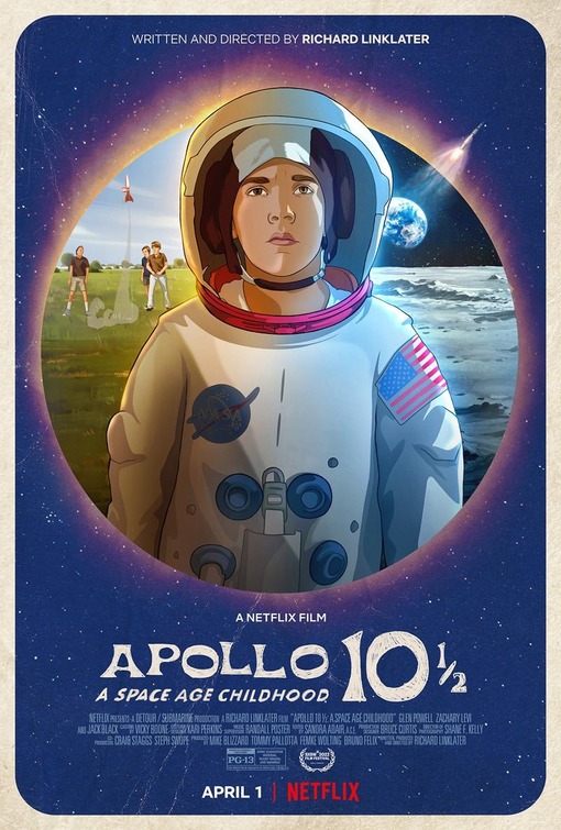 Imagem do Poster do filme 'Apollo 10 e Meio: Aventura na Era Espacial (Apollo 10 1/2: A Space Age Adventure)'