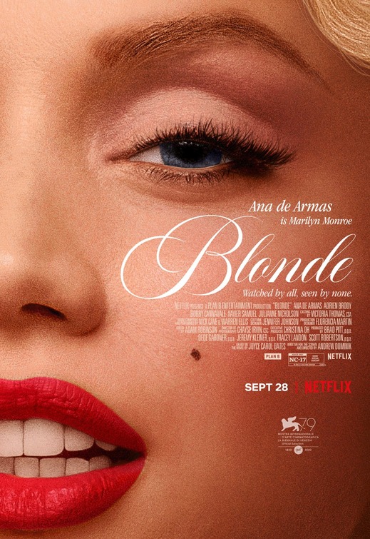 Imagem do Poster do filme 'Blonde'