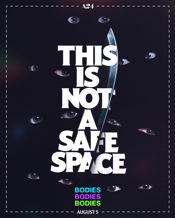 Imagem do Poster do filme 'Morte, Morte, Morte (Bodies Bodies Bodies)'