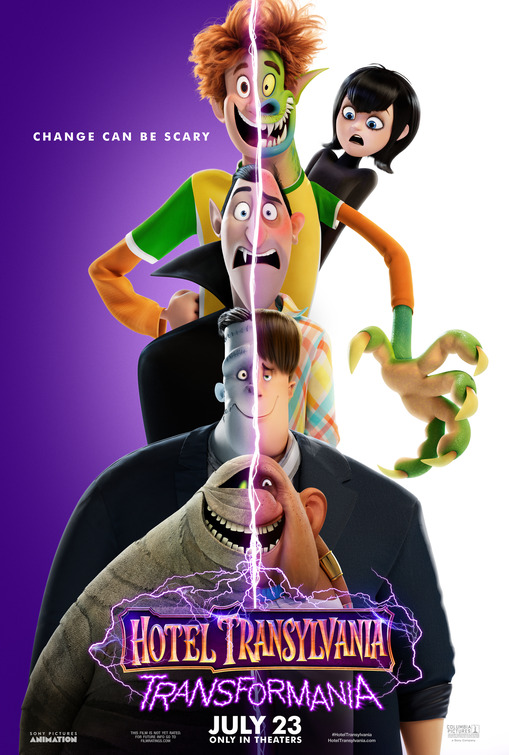 Imagem do Poster do filme 'Hotel Transilvânia 4: Transformonstrão (Hotel Transylvania: Transformania)'