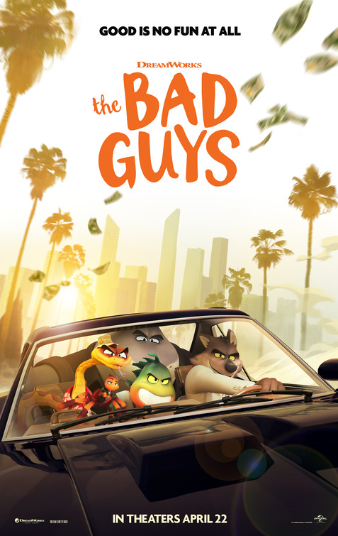 Imagem do Poster do filme 'Os Caras Malvados (The Bad Guys)'