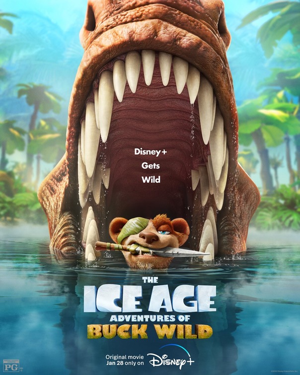 Imagem do Poster do filme 'A Era do Gelo: As Aventuras de Buck (The Ice Age Adventures of Buck Wild)'