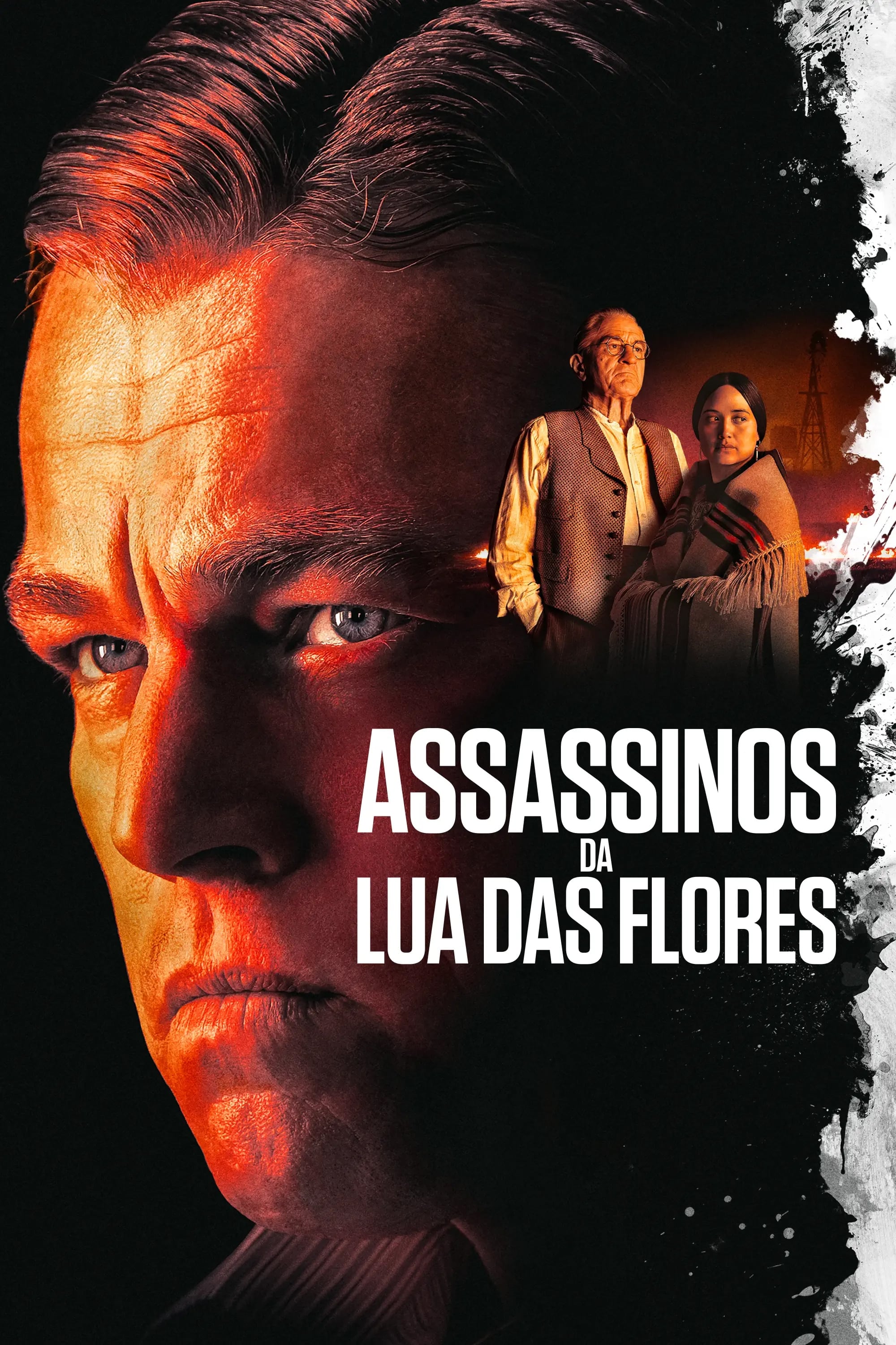 Imagem do Poster do filme 'Assassinos da Lua das Flores (Killers of the Flower Moon)'