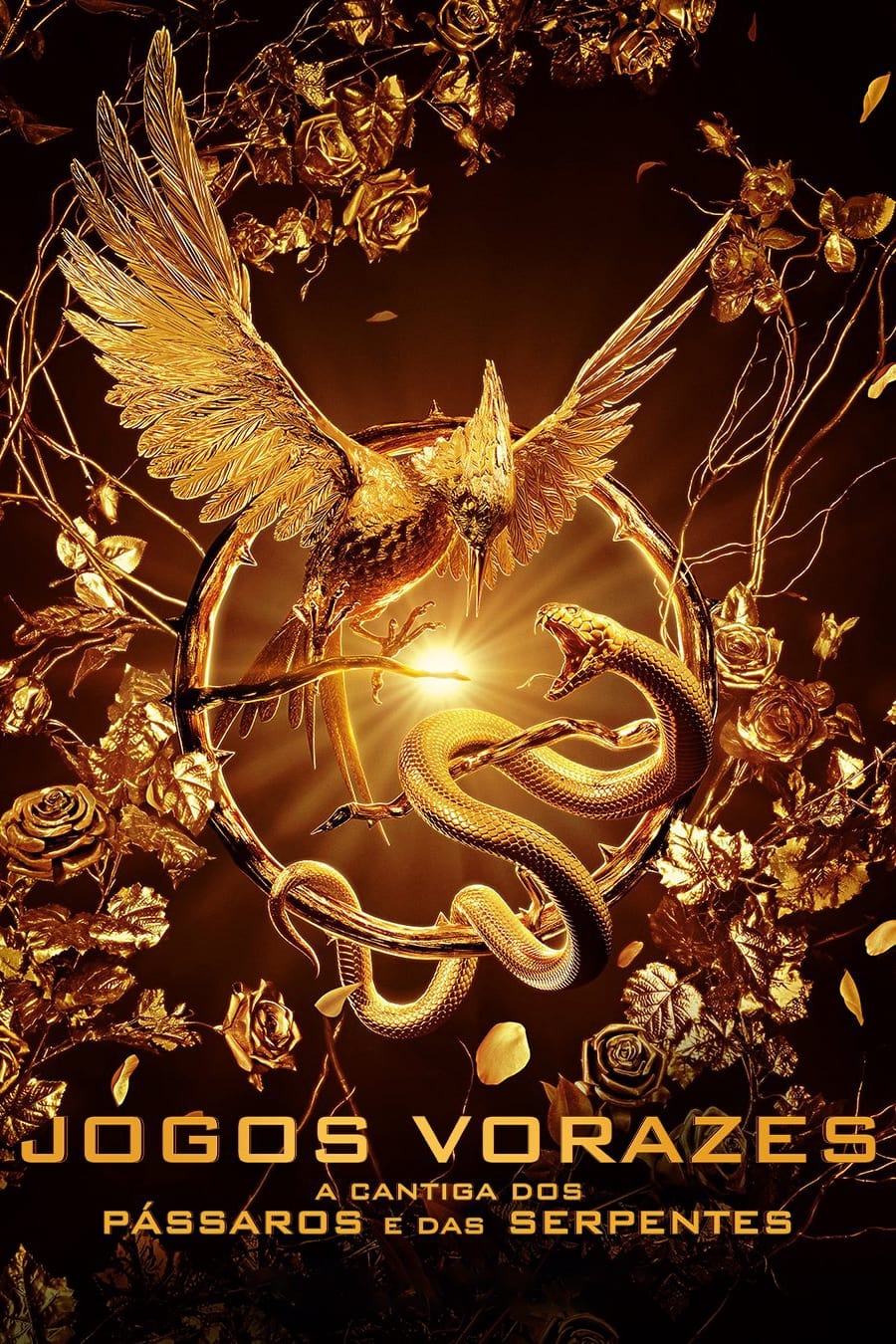 Imagem do Poster do filme 'Jogos Vorazes: A Cantiga dos Pássaros e das Serpentes (The Hunger Games: The Ballad of Songbirds and Snakes)'