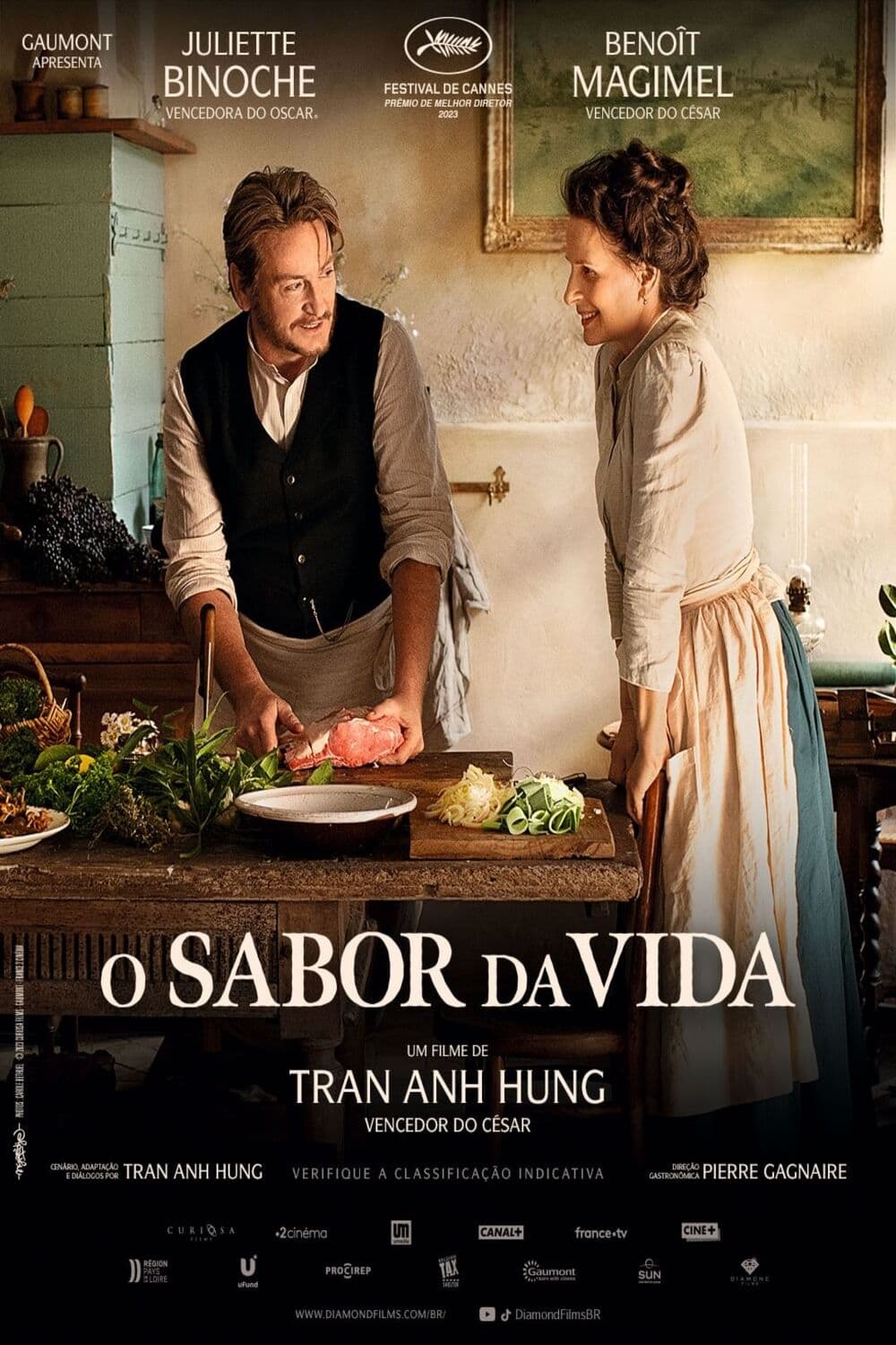 Imagem do Poster do filme 'O Sabor da Vida (La passion de Dodin Bouffant)'