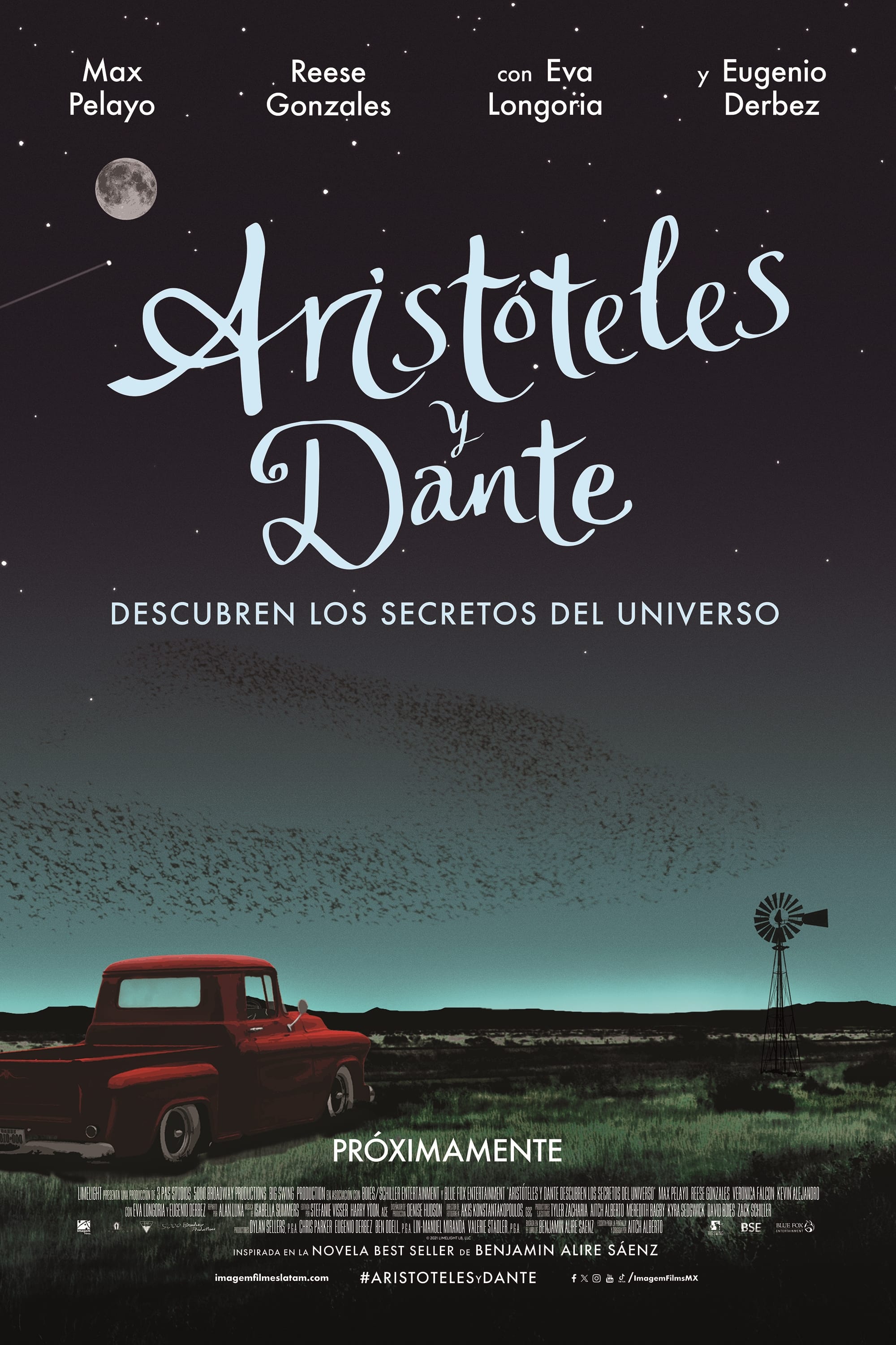 Imagem do Poster do filme 'Os Segredos do Universo (Aristotle and Dante Discover the Secrets of the Universe)'