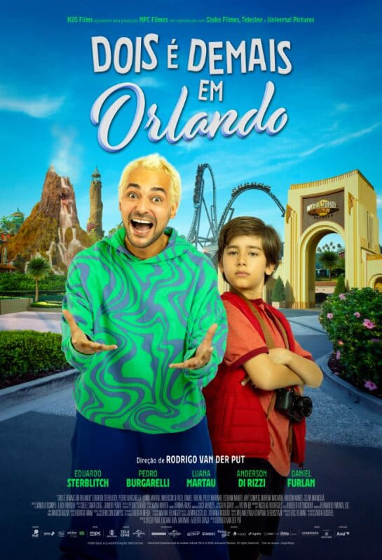 Imagem do Poster do filme 'Dois é Demais em Orlando (Dois é Demais em Orlando)'