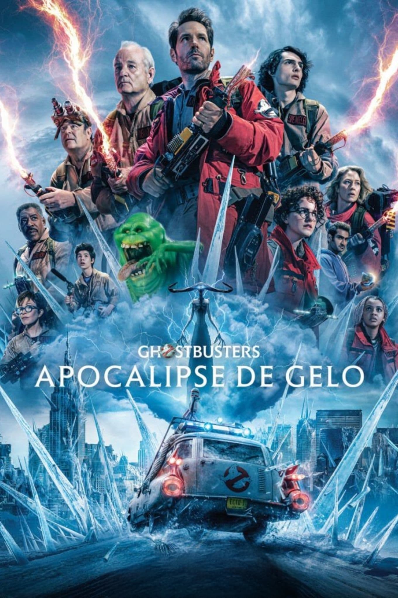 Imagem do Poster do filme 'Ghostbusters: Apocalipse de Gelo (Ghostbusters: Frozen Empire)'
