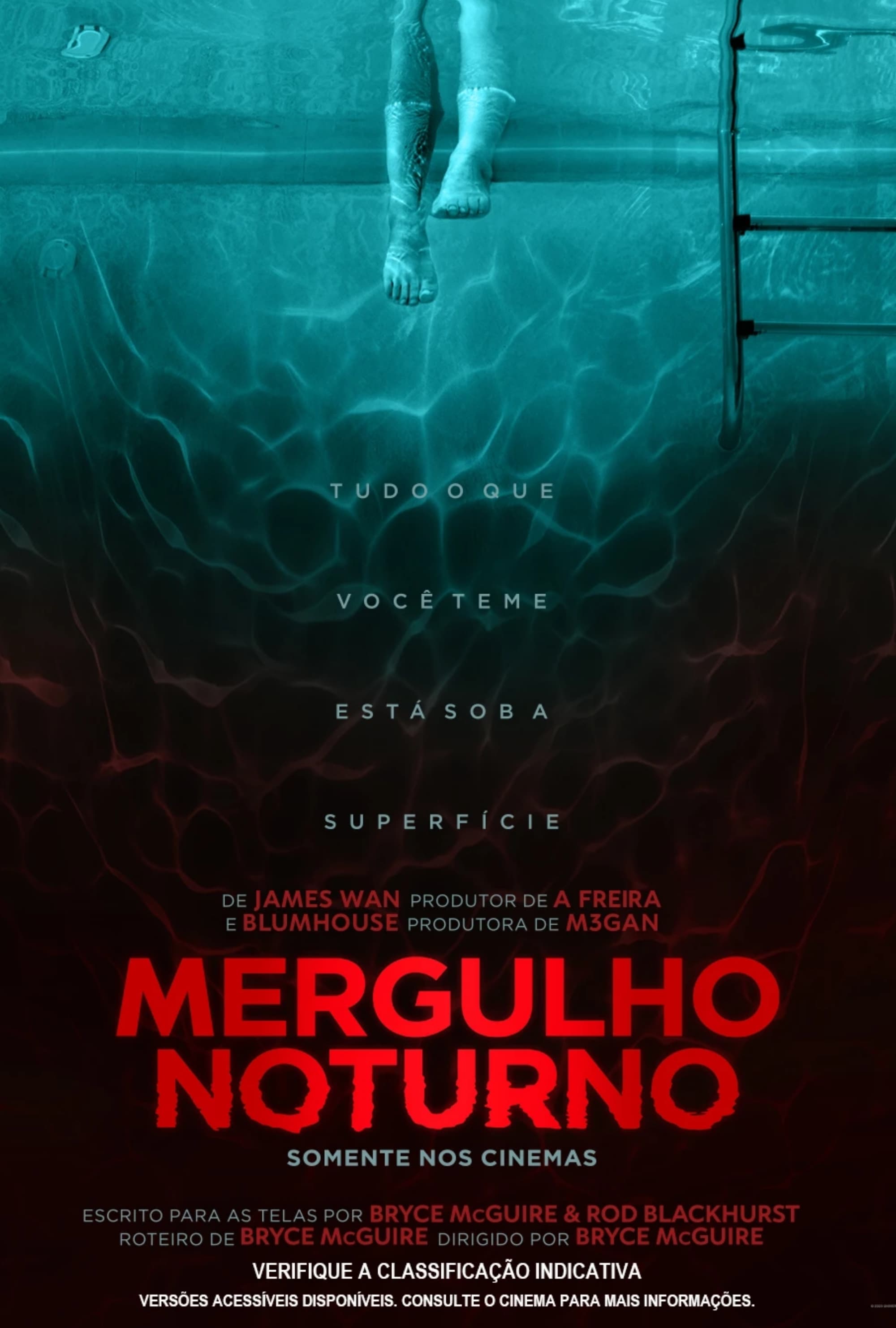 Imagem do Poster do filme 'Mergulho Noturno (Night Swim)'