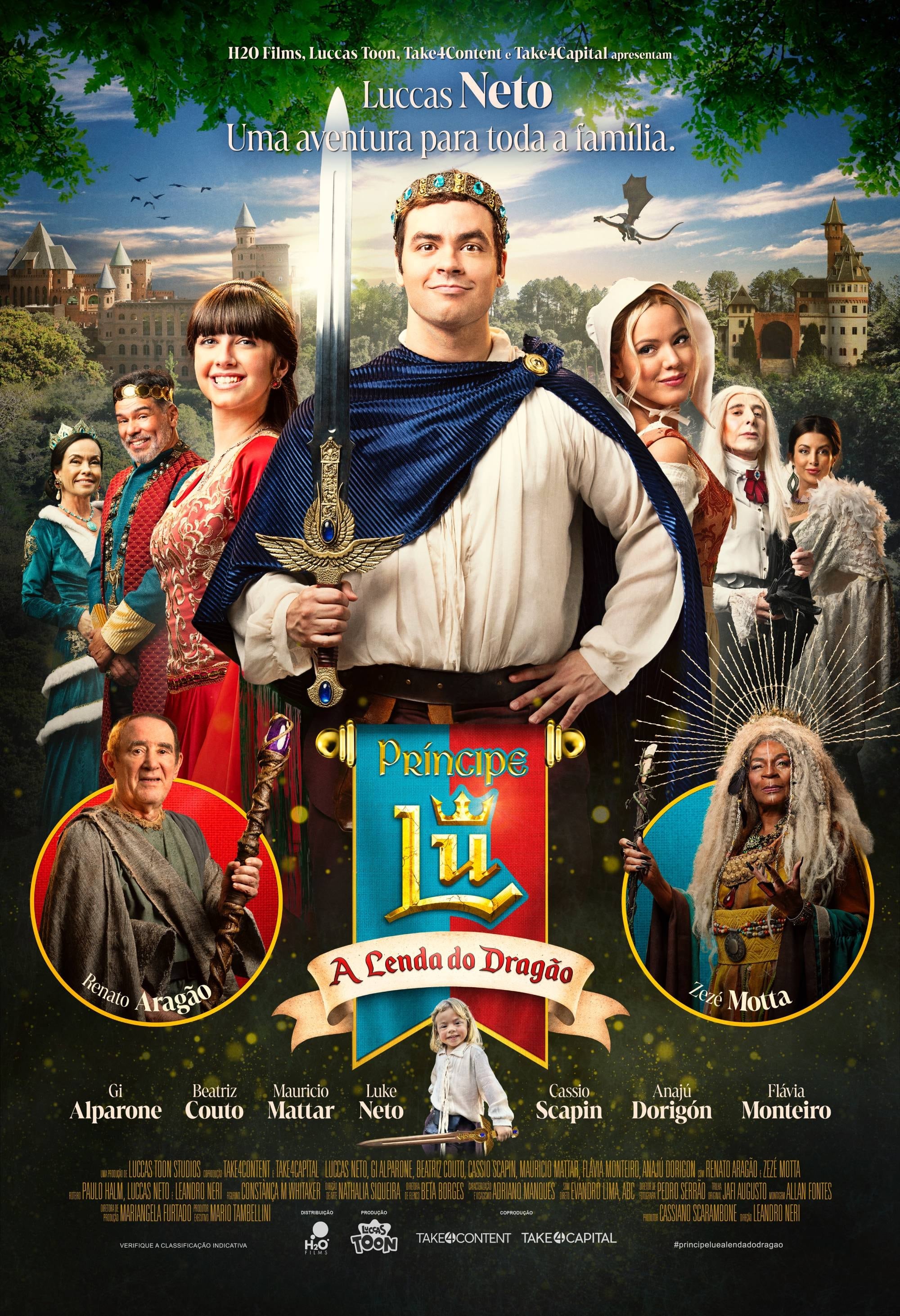 Imagem do Poster do filme 'Príncipe Lu e a Lenda do Dragão (Príncipe Lu e a Lenda do Dragão)'